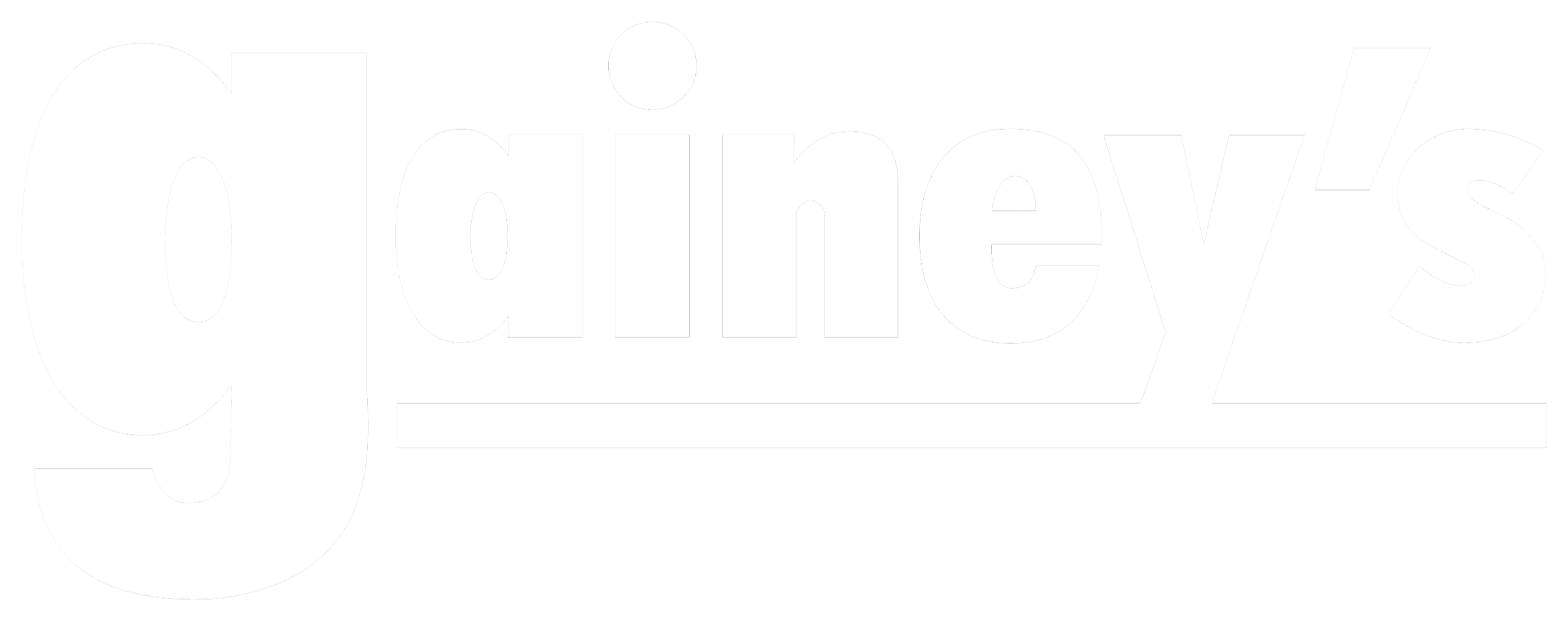 Gainey's Concrete logo