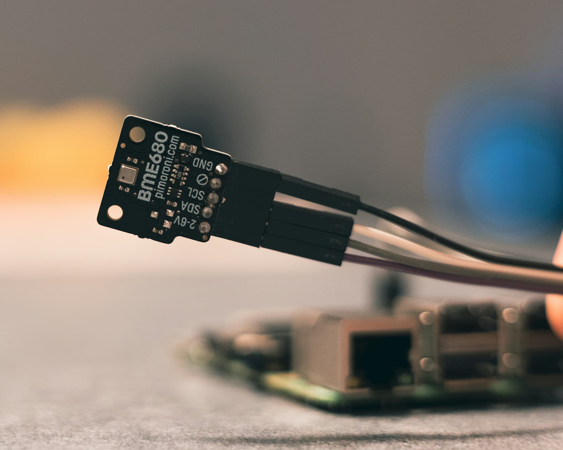 Compact electronics sensor board of the kind that streams water data to the cloud