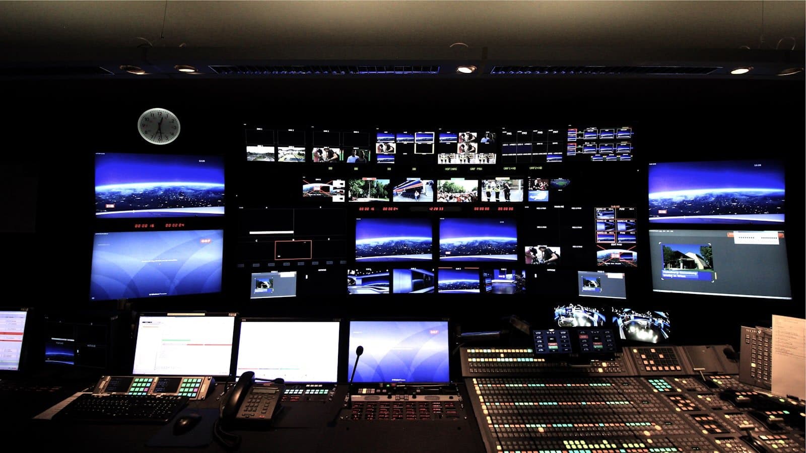 Industrial monitoring dashboard and control interface on screen, representing the choice of water treatment monitoring software for data and compliance