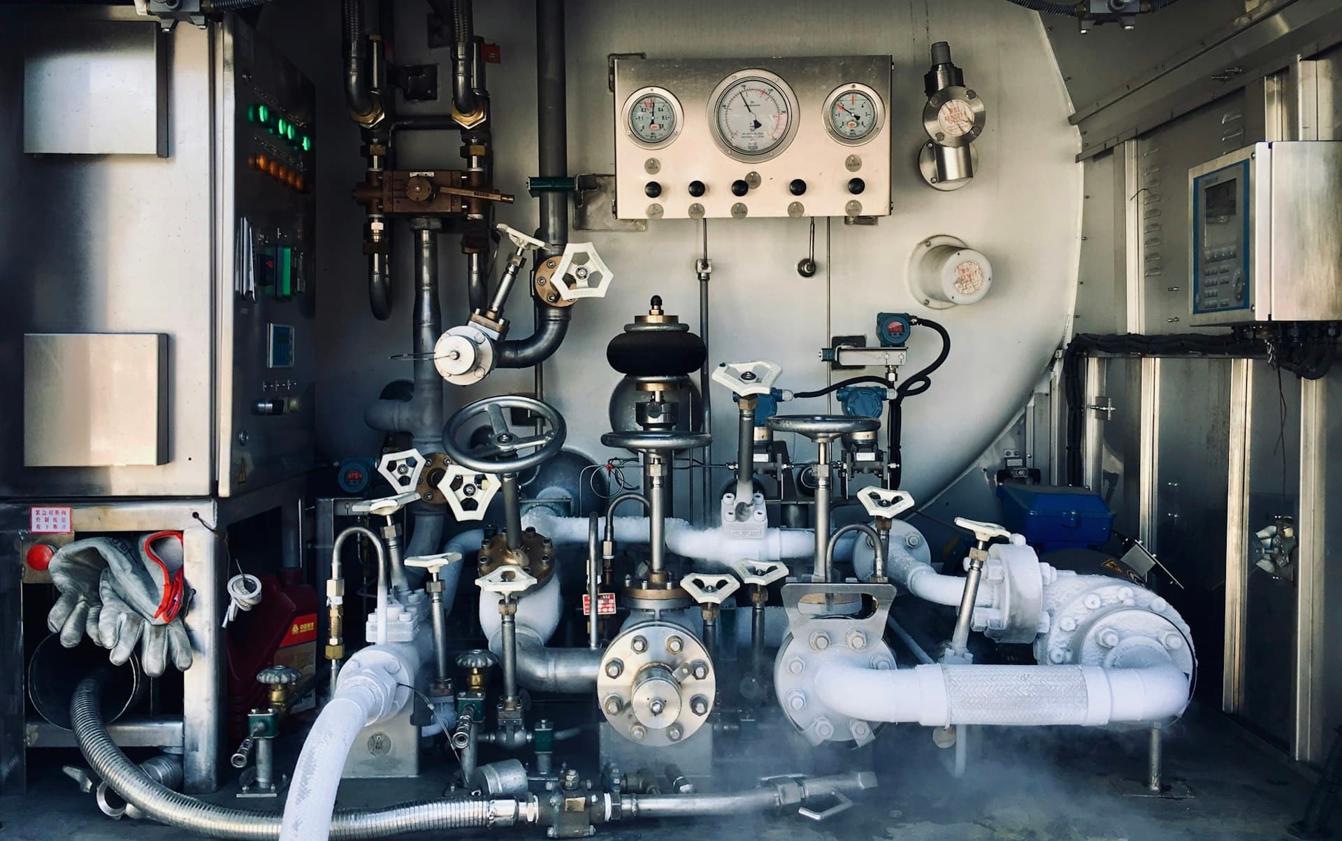Compact instrumented test rig of the kind used for on-site pilot trials
